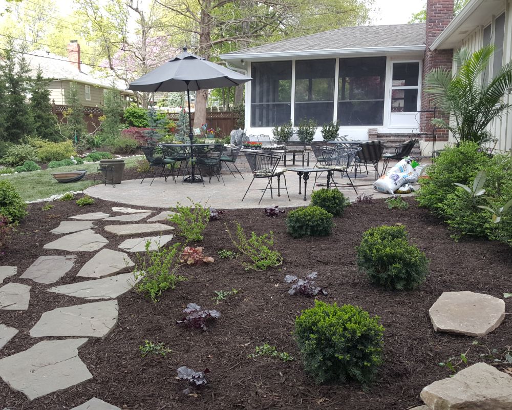 landscaping installation