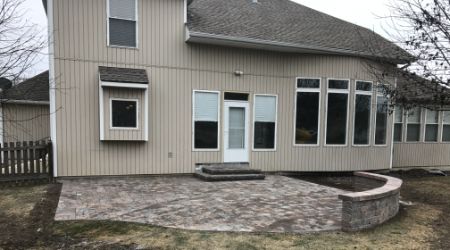 paver patio installation